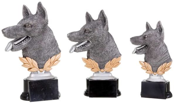 Resinfigur Schäferhund