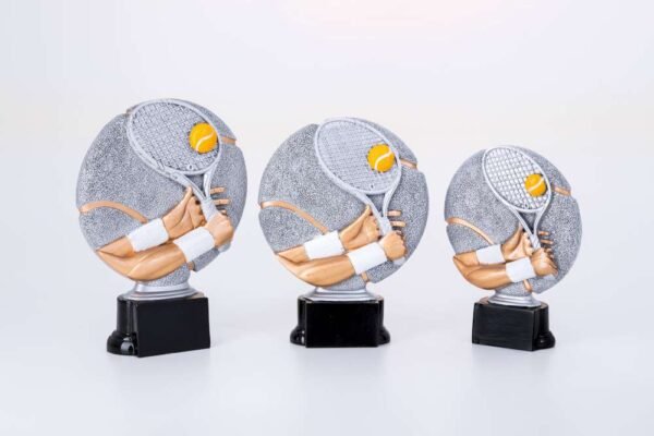 Resinfigur Tennis