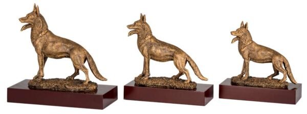 Resinfigur Schäferhund