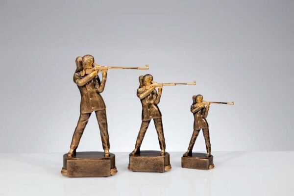 Resinfigur Schütze Damen