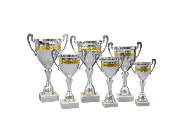 Pokal silber-gold Alessia