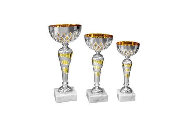 Pokal silber-gold Natalie