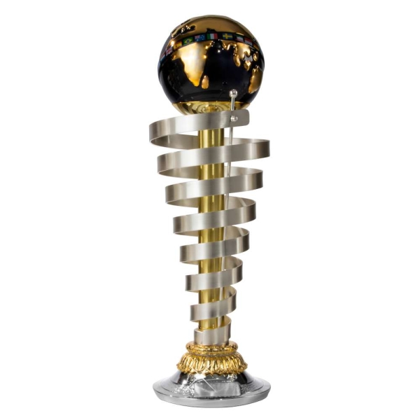 Metalltrophäe Höhe 720mm World Peace