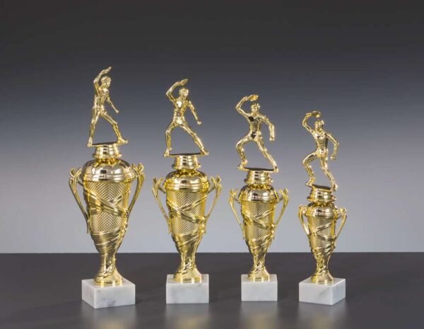Figur Tischtennis Herren gold130mm