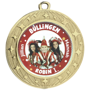 Karnevalsmedaille 576 inkl. Emblem – gold
